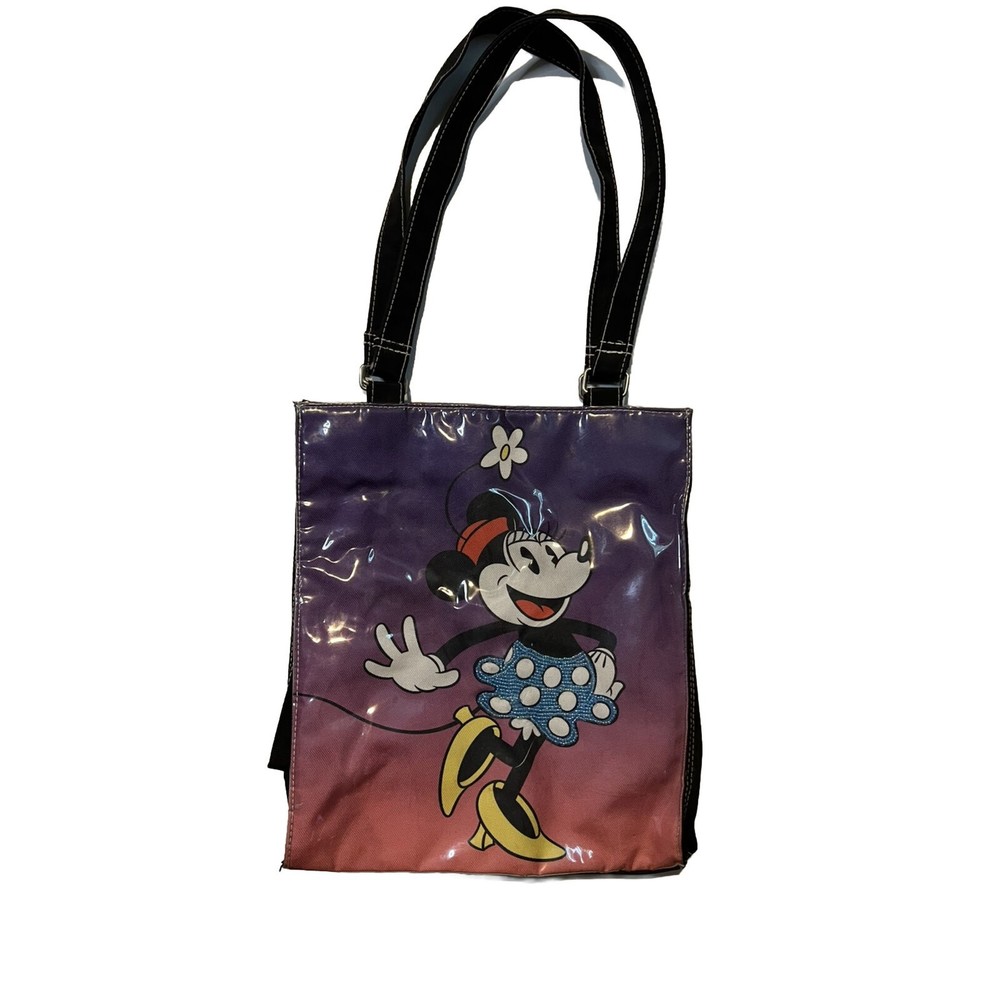 Retro Disney Minnie Mouse Beaded Skirt Tote Bag Accessory